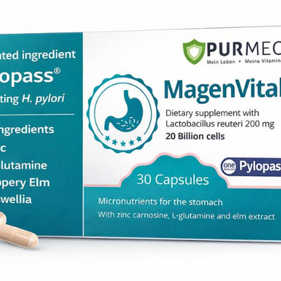 PyloPass magenvital tablets - 30 capsules