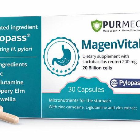 PyloPass magenvital tablets - 30 capsules